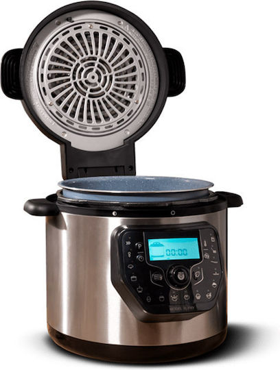 Cecotec Olla Gm H Multifunktionskocher 1000W mit Kapazität 6Es Silber