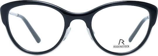 Rodenstock Weiblich Kunststoff Brillenrahmen Katzenauge Schwarz R5329 C