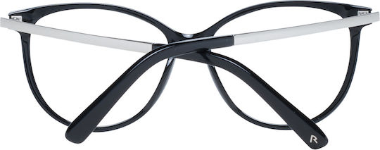Rodenstock Γυναικείος Κοκκάλινος Σκελετός Γυαλιών Πεταλούδα Μαύρος R5345 A