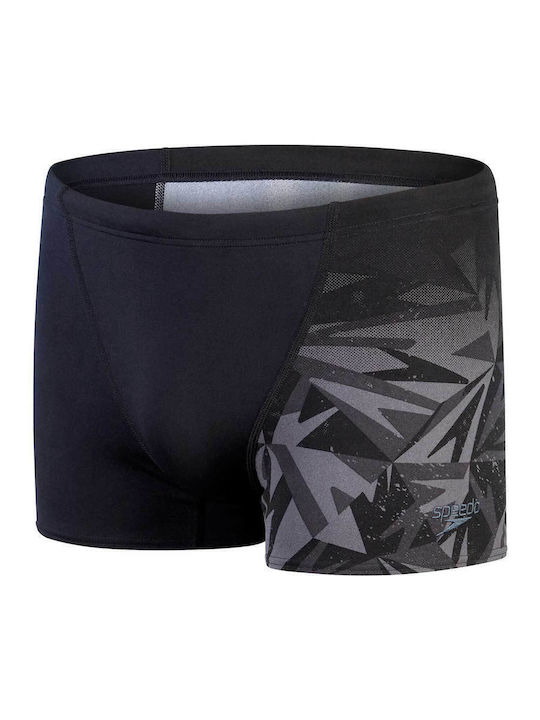 Men's Swimwear Shorts Black with Patterns