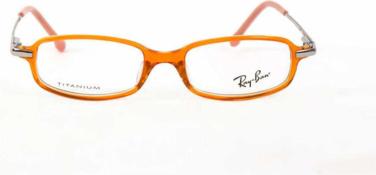 Ray Ban Ανδρικός Σκελετός Γυαλιών Πορτοκαλί RB1505 3514