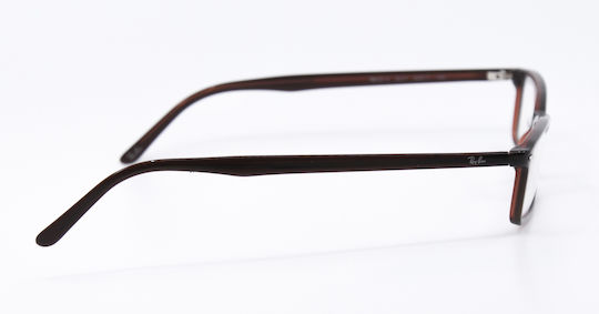 Ray Ban Ανδρικός Κοκκάλινος Σκελετός Γυαλιών Μπορντό RB5010 2007