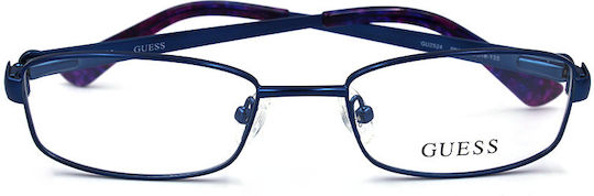 Guess Kindlich Metallisch Brillenrahmen Blau GU2524 091