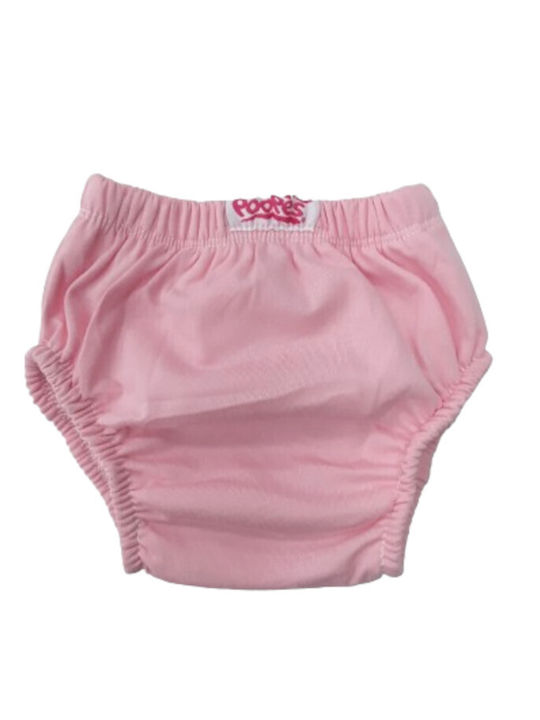 Poopes Kids Diaper Underwear Mint Pink