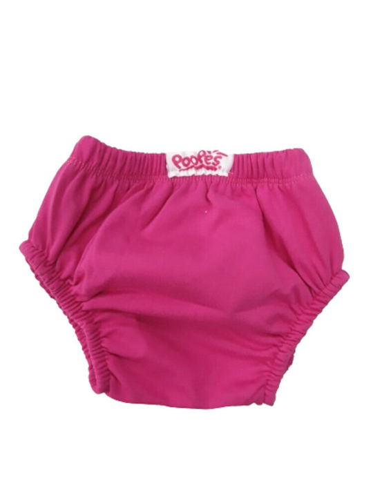 Poopes Kids' Diaper Underwear Fuchsia Green