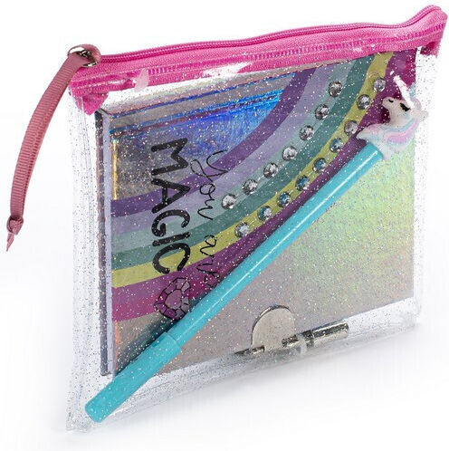 Tri-Coastal Design Magic Caiet Cu Suport Pentru Stilou Și Lacăt