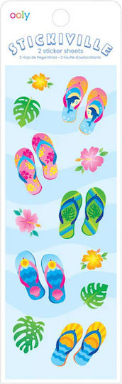 Ooly Aufkleber Flip Flops