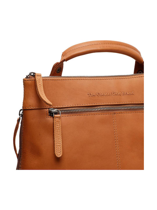 Leather Women's Bag Backpack Tabac Brown