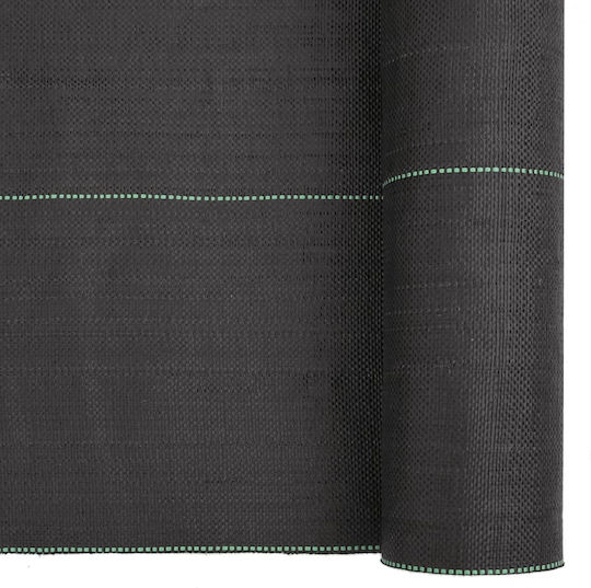 vidaXL 4005237 Ground Cover Fabric 150gr/m² 4x50m Black