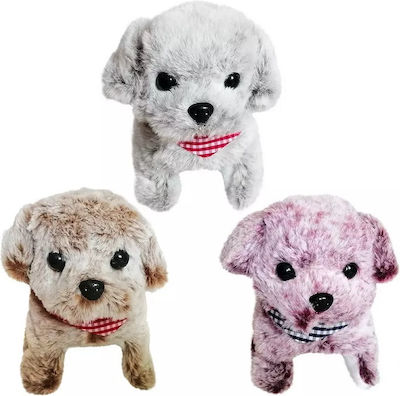 Plush Dog with Motion & Sound 9 cm (Various Designs) 1pc