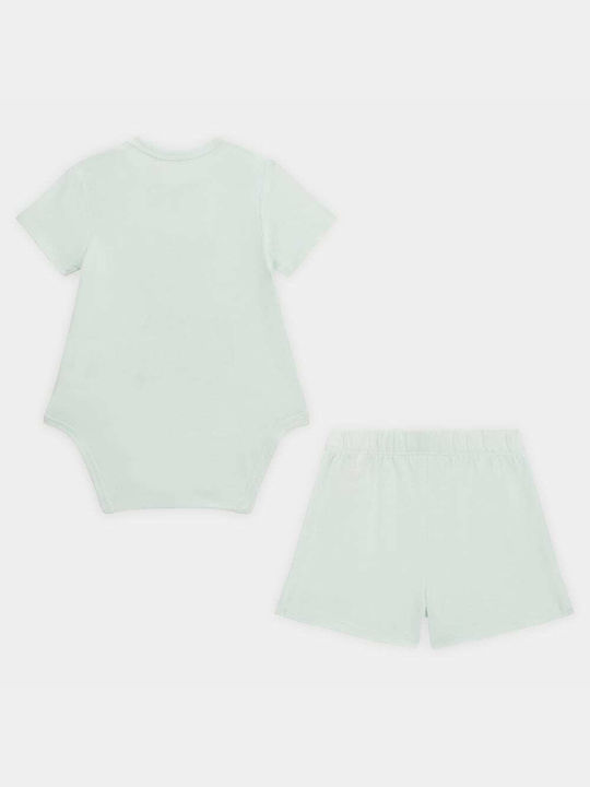 Guess Set Baby Strampler green