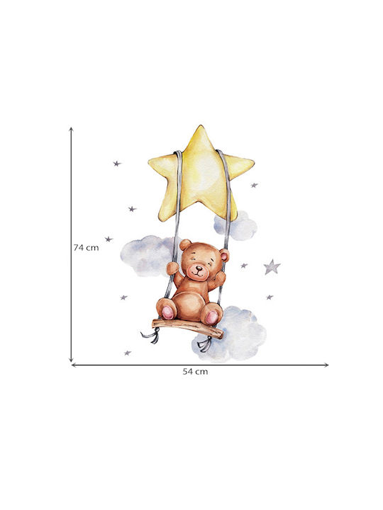 Sipo Autocolant Decorativ pentru Copii Perete 60x67buc