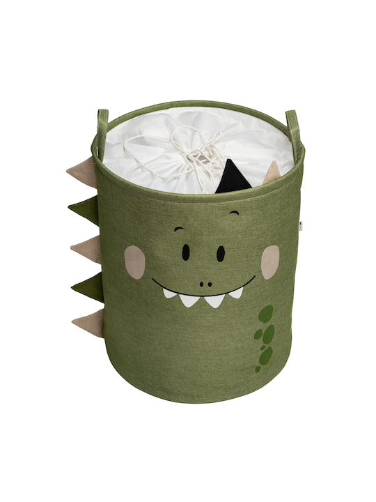 Sipo Children's Storage Basket made of Fabric Green 40x40x50cm 1pcs