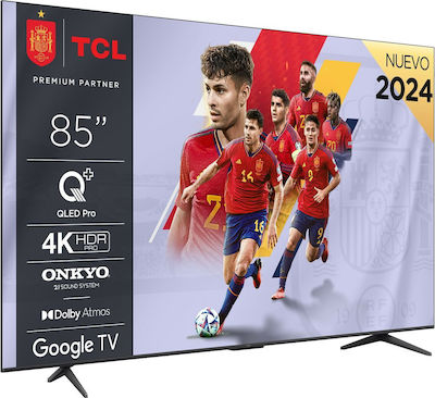 TCL Smart Τηλεόραση 85" 4K UHD QLED 85C655 HDR (2024)