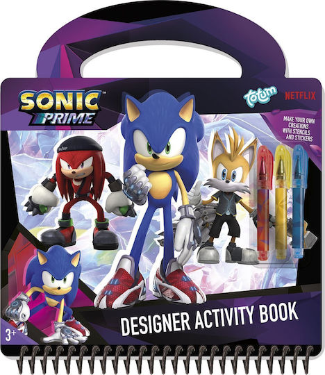 Книги за творчески дейности Sonic Prime