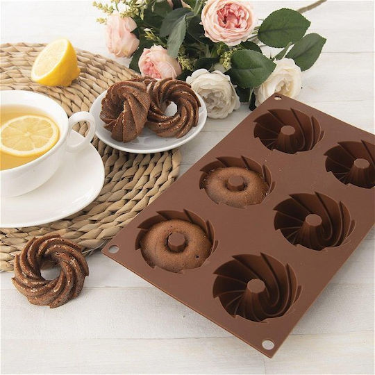 Orion Bakeware Tins & Trays for Cupcakes/Muffins made of Silicone 3x17x3cm