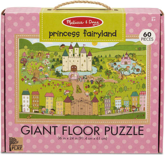 Παιδικό Puzzle Princess Land για 5+ Ετών 60pcs Melissa & Doug