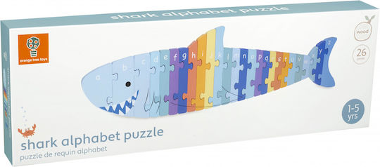 Holz Kinderpuzzles Abgesteckt Alphabet Für 1+ Jahre 26 Stück Orange Tree Toys