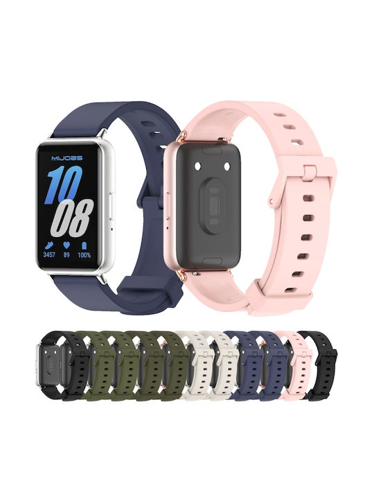 Mijobs Watch Λουράκι Σιλικόνης Μπλε (Galaxy Fit3)