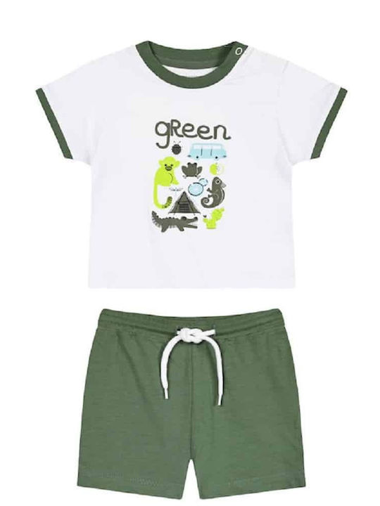 Energiers Kids Set with Shorts Summer 2pcs HAKI