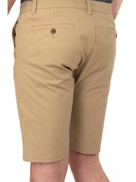 Rebase Herrenshorts Chino Lt Camel