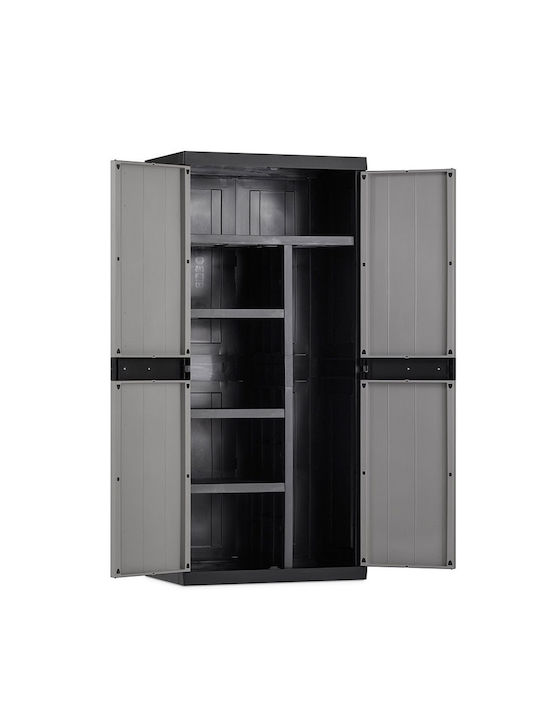 Double Door Wardrobe Plastic 89x54x190cm