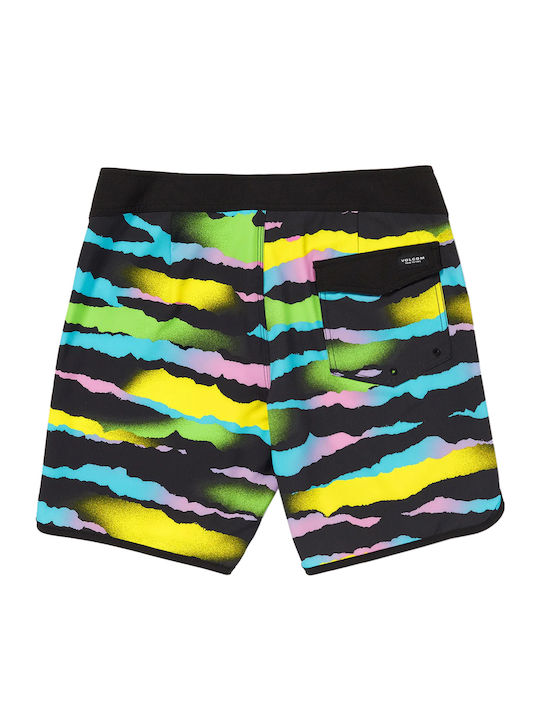 Scallop Men's Swimwear Shorts Blk/black