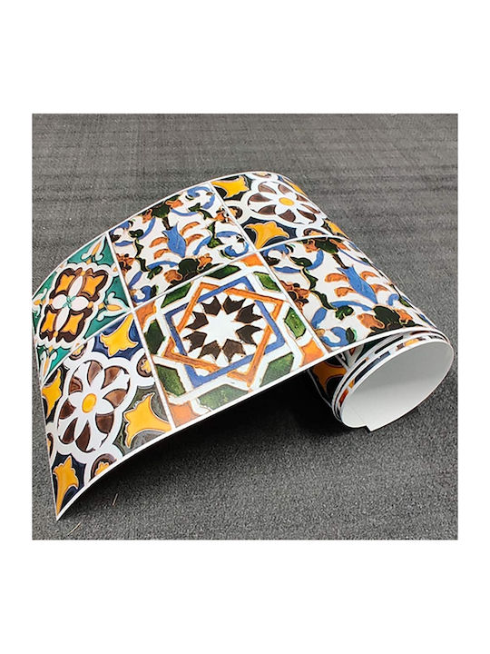 Decorative Sticker Wall Green Kitchen Border 1pcs 195x23.5cm Ango