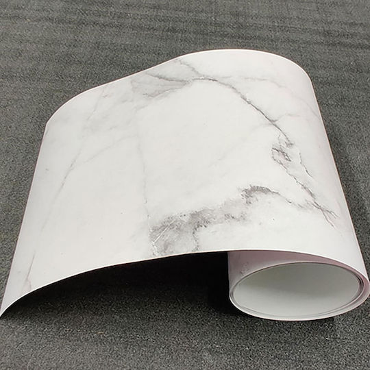 Декоративно Стикер Стена White Marble Граници за кухнята 1бр 195x23.5бр Ango