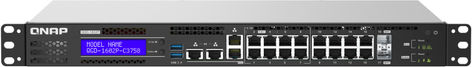 QNap QGD-1602-C3558 Managed L2 Switch με 16 Θύρες Gigabit (1Gbps) Ethernet και 2 SFP Θύρες
