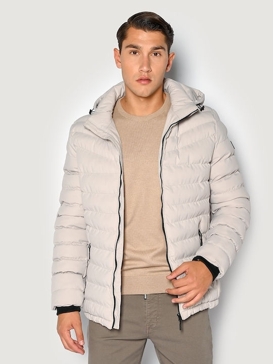 Brokers Jeans Herren Winter Jacke Bomber Ice