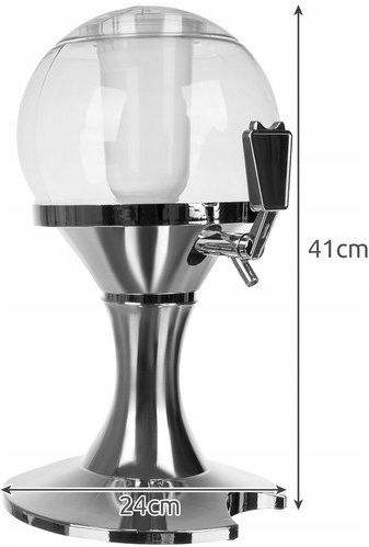 Distribuitor de bere cu robinet 3.5lt