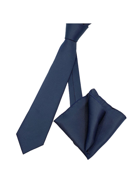 Ανδρική Γραβάτα σε Navy Μπλε Χρώμα