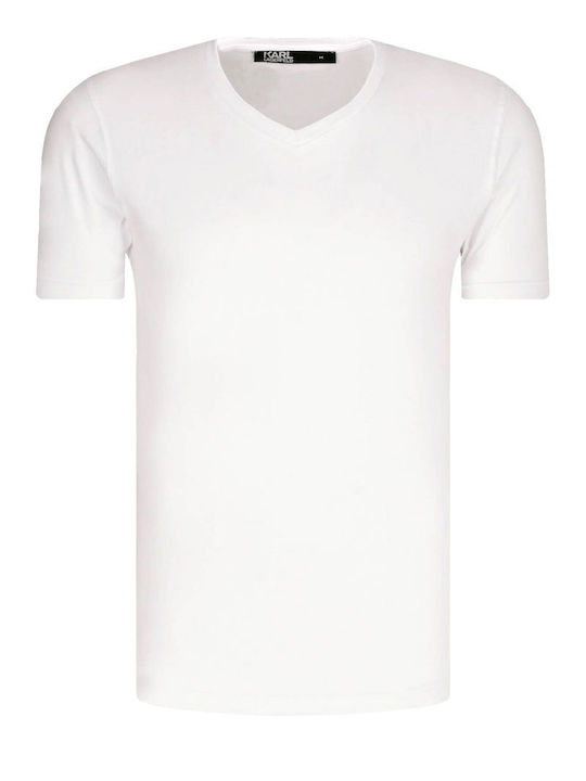 Karl Lagerfeld Men's Undershirts White 2Pack