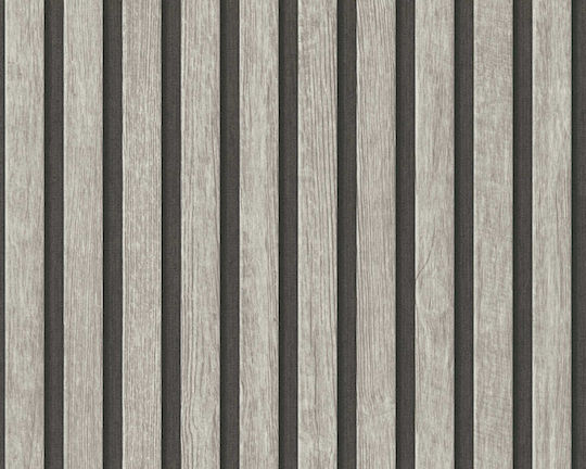 Tapete Vinyl Gray L1000xB53cm Waschbar 391092