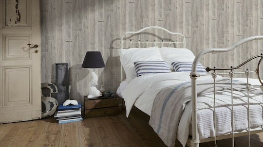 Tapete Wood And Stone Light Grey Beige L1000xB53cm 959311