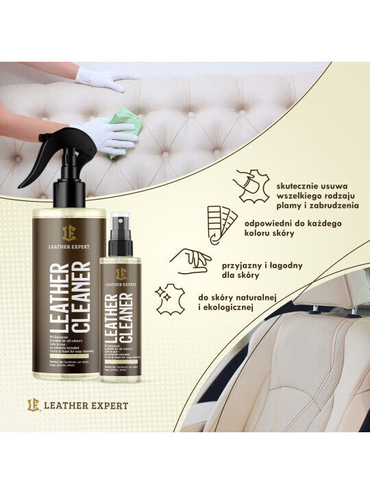 Lederreiniger Lederpflegemittel 100 ml Leder Experte Le-05-c100