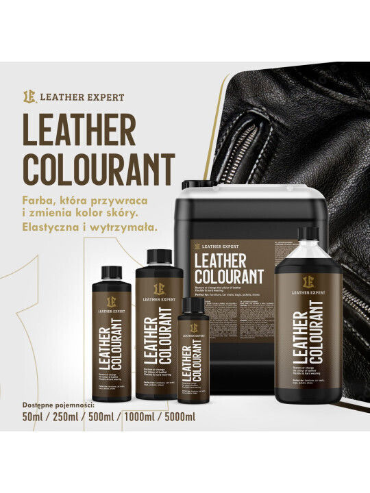 Leather Expert Colourant Green Leather Faux Leather Dye 500 Ml Le-06-500c601