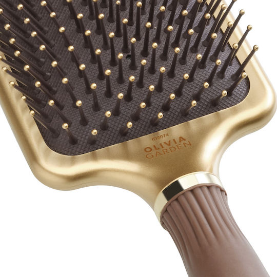 Olivia Garden Expert Care Rectangular Gold & Brown Large