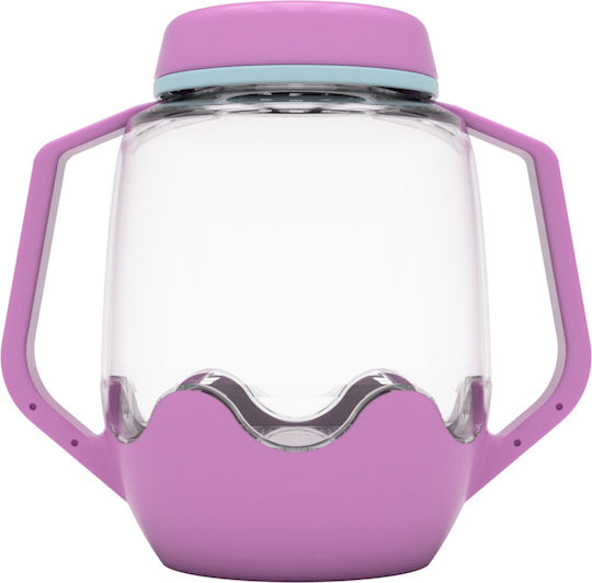 Glas sensorisches Spiel Lila