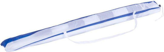 Strend Pro Σπαστή Ομπρέλα Θαλάσσης Διαμέτρου 1.8m Μπλε