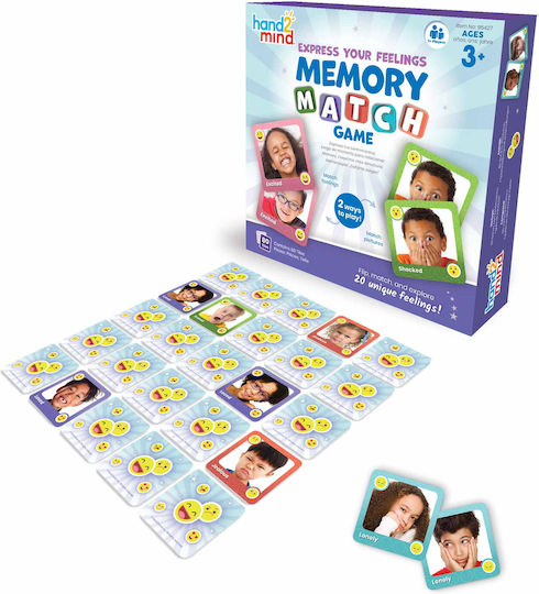Hand2Mind All About Emotions Joc Educațional de Cunoștințe pentru 3+ ani Ani