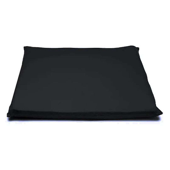 Set de meditație pernă rotundă cu cărbune + pernă Zabuton neagră