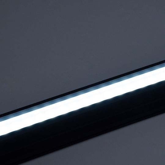 GloboStar LED Комерсиално Линейно Осветление Светило Таван 18W Естествено бяло Ш120xВ4см.