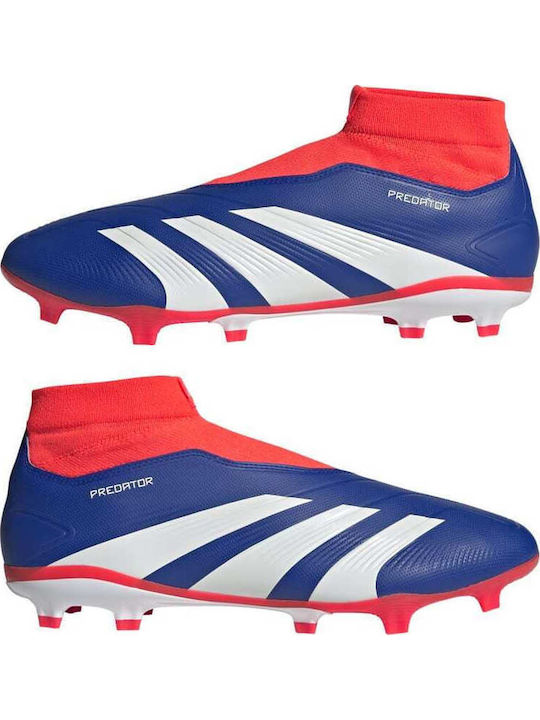 adidas Predator League Football Shoes with Cleats Blue