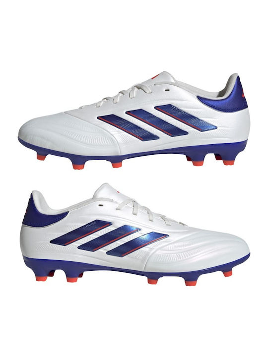 adidas Copa Pure.2 League Ποδοσφαιρικά Παπούτσια με Τάπες FG Λευκά