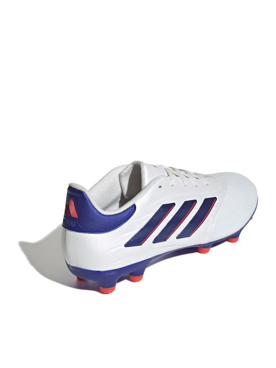 adidas Copa Pure.2 League Ποδοσφαιρικά Παπούτσια με Τάπες FG Λευκά