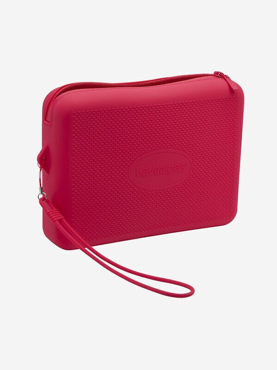 Toiletry Bag In Red Colour 23cm