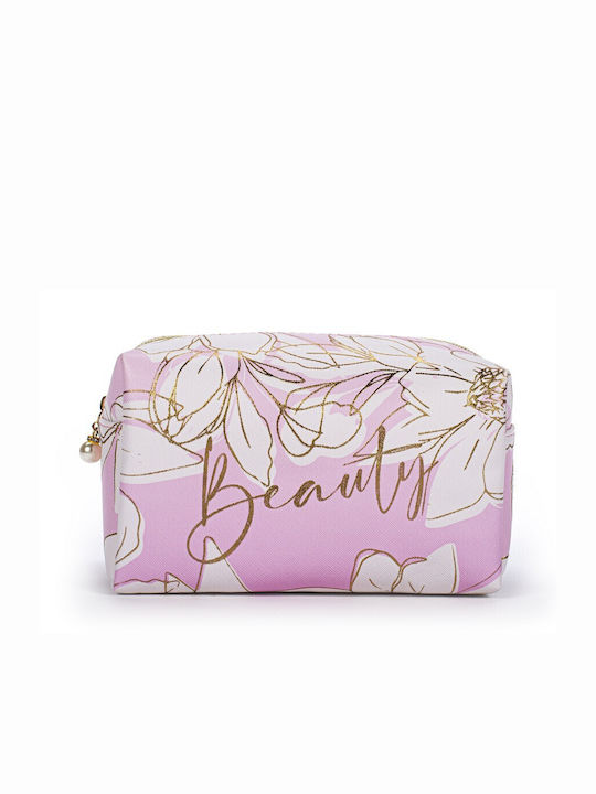 Tri-Coastal Design Toiletry Bag in Pink color