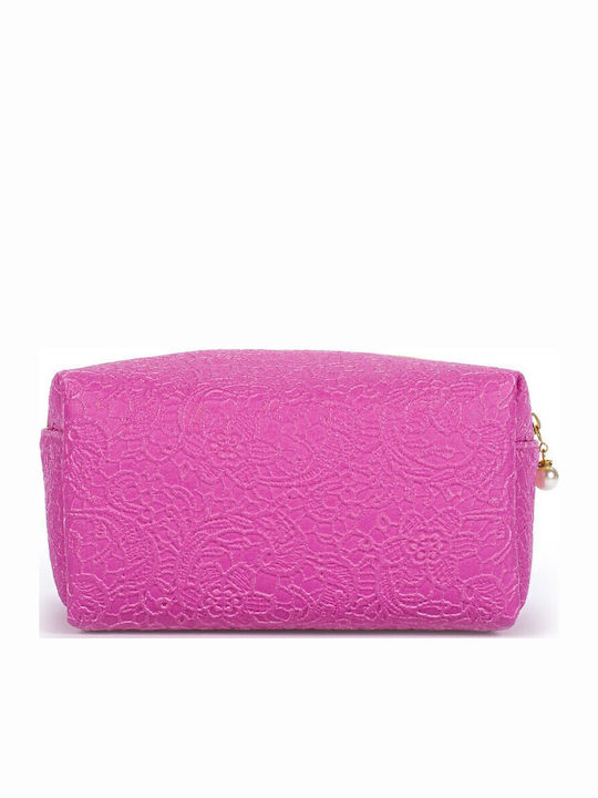 Toiletry Bag in Fuchsia color